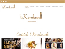 Tablet Screenshot of kerckevelt.be